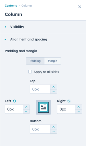 column-padding